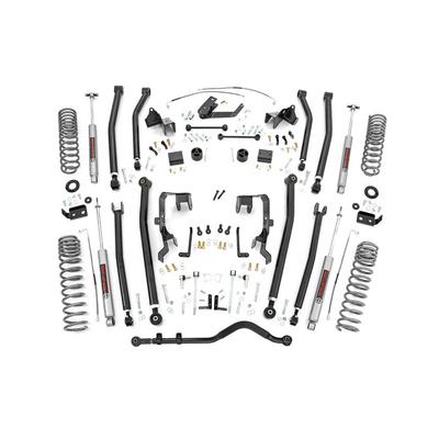 Rough Country 4" Jeep Long Arm Suspension Lift Kit with N3 Shocks - 79030A